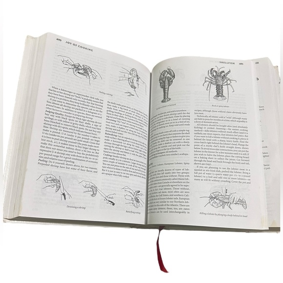 Joy of Cooking White and Gold Cookbook hardcover - Picture 2 of 7